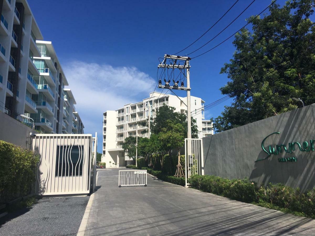 Summer Huahin712,Side Sea View,Near Beach&Cicada,Beautiful Swimming Pool Екстериор снимка